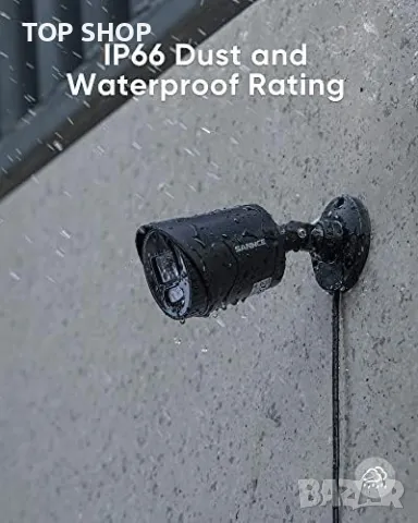 Нови 2бр. камери за сигурност/Нощно виждане видеонаблюдение сигурност, снимка 2 - Аналогови камери - 49919342