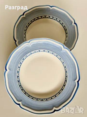 Две дълбоки чинии Villeroy & Boch Casa Azul Piccolo, снимка 1 - Чинии - 48208643