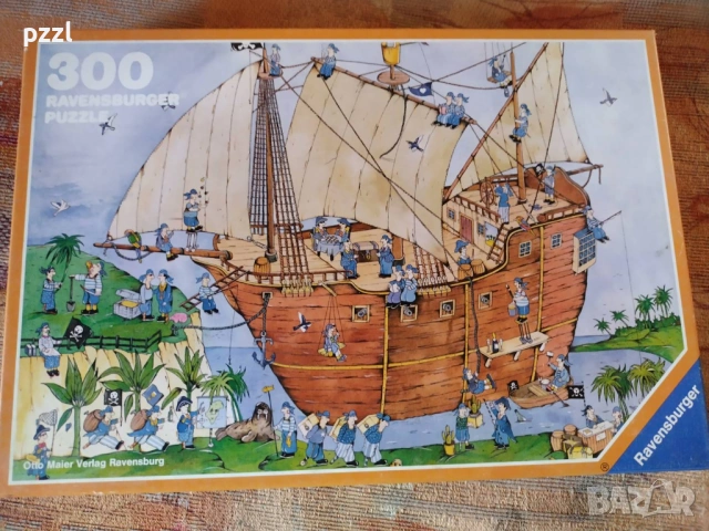 Пъзел "Pirate Ship” Ravensburger 1984г. 300 части