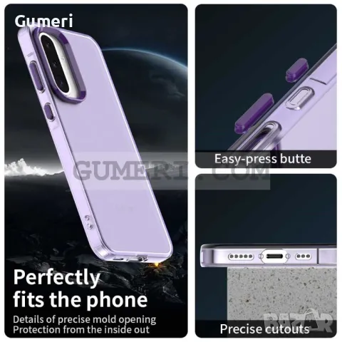 Противоударен Хибриден Гръб - Мат за Samsung Galaxy A56, снимка 9 - Калъфи, кейсове - 50043350