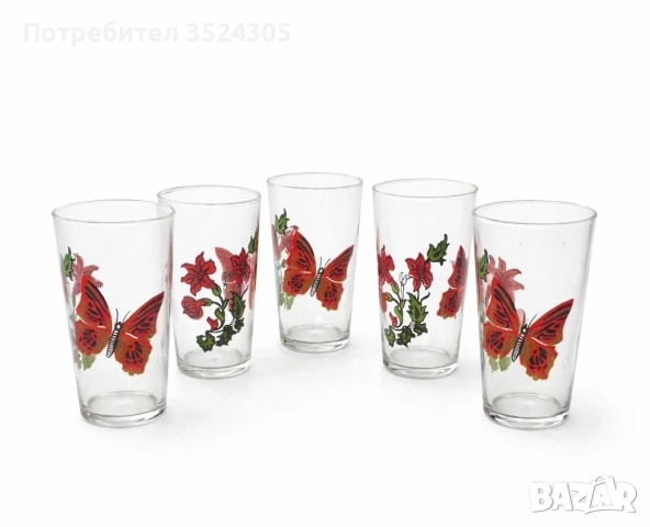 5 чаши за лимонада от 70-те