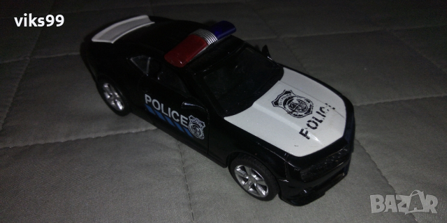 Метална кола Chevrolet Camaro SS, police car, снимка 5 - Колекции - 39111242