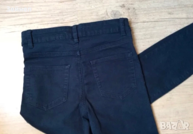 Тъмносини дамски дънки, снимка 2 - Дънки - 52356381