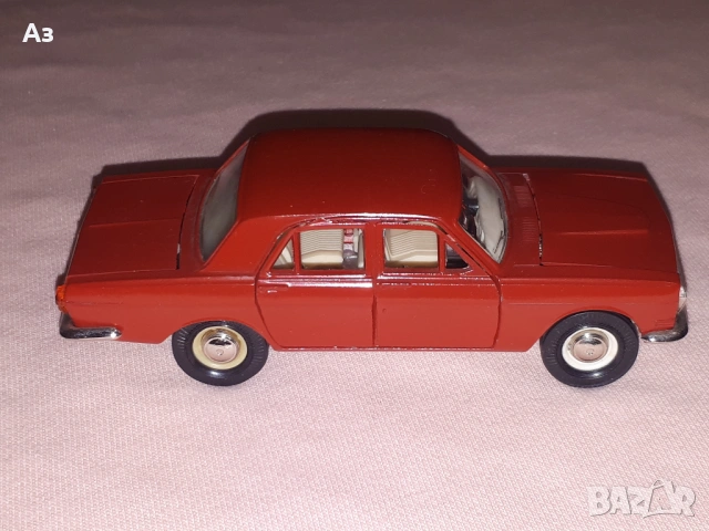 Руски модел Волга ГАЗ 24 - A14 1:43 Сделано в СССР USSR , снимка 6 - Колекции - 53657858