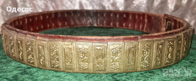 Автентични сребърни пафти с колан, снимка 4 - Антикварни и старинни предмети - 52066798