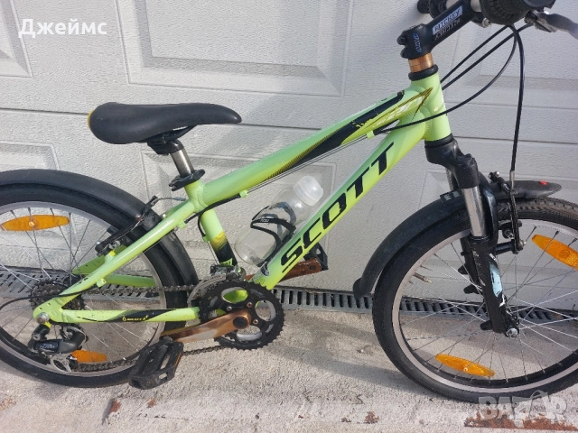 Детски алуминиев велосипед SCOTT/24 цола , снимка 18 - Детски велосипеди, триколки и коли - 52085058