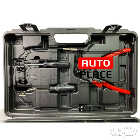 Клещи за скоби за водни съединения 9 части HAWEK, снимка 7 - Клещи - 53955274