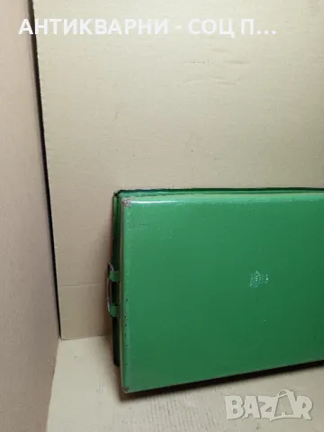 Соц Стара Емайлирана Тава За Печене На Месо., снимка 10 - Антикварни и старинни предмети - 49817314