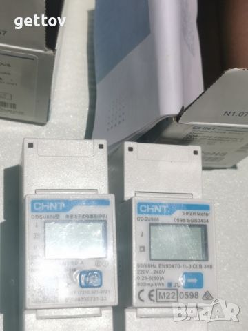 Монофазен Modbus Rs482 електромер CHINT DDSU666 80A, снимка 4 - Друга електроника - 46414401