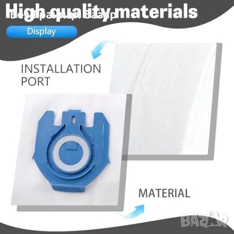 Нови Сменяеми торбички GN за Miele Complete C1 C2 C3 10 броя филтър, снимка 3 - Други стоки за дома - 53681017