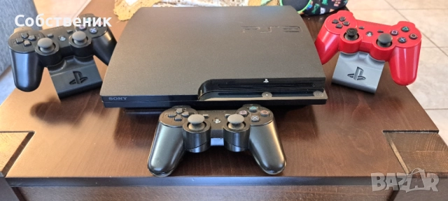 ps3 sony конзола playstation 320gb cech-2504b контролер 3d камера джойстик кутия игри, снимка 10 - PlayStation конзоли - 52322881