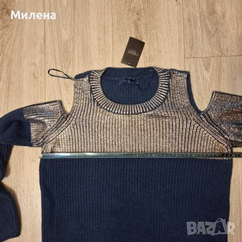 Дамски пуловер Next S/M - нов с етикет, снимка 4 - Блузи с дълъг ръкав и пуловери - 30740151