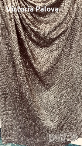 Коктейлна златисто- сребриста  рокля  LAURA , снимка 10 - Рокли - 50506890