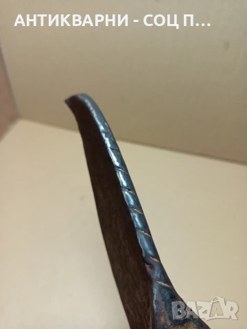 Стар Ръчно Кован Инструмент Тегло 1.300кг., снимка 13 - Антикварни и старинни предмети - 50489271