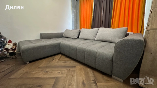 Ъглов разтегателен диван Braven