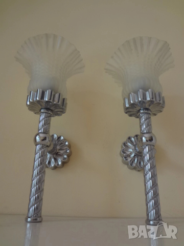 2 бр. лампи- аплици от Австрия, снимка 3 - Лампи за стена - 52726479