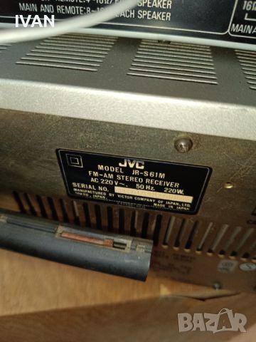 Продавам усилвател jvc-JR-S61M, снимка 4 - Ресийвъри, усилватели, смесителни пултове - 45415697