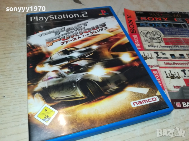 SONY PS2 GAME-THE FAST AND THE FURIOUS 2711250858, снимка 3 - Игри за PlayStation - 52556944