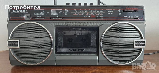 Радиокасетофон SHARP , снимка 3 - Радиокасетофони, транзистори - 54165961