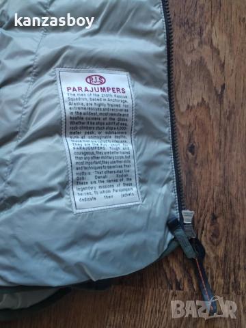 Parajumpers quilted zip-front gilet - мъжки пухен елек КАТО НОВ ХЛ, снимка 12 - Други - 52417064