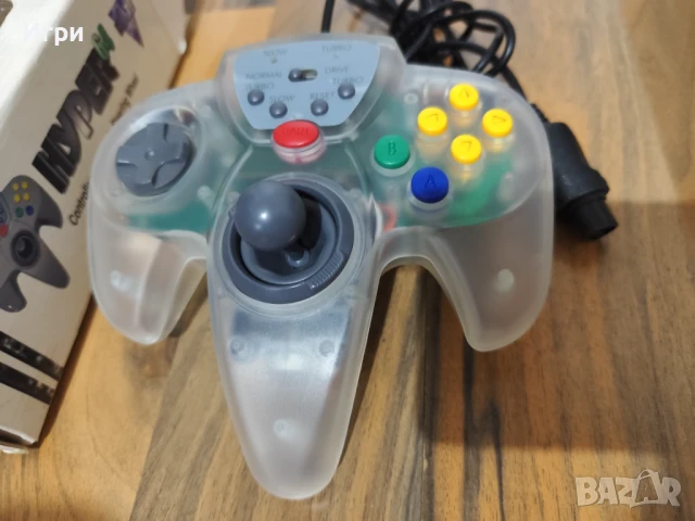 Hyper 64 - Контролер за Nintendo 64, снимка 3 - Nintendo конзоли - 51198827