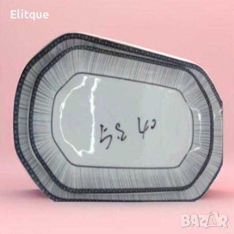 Керамично плато 27см и 32см - Изисканост и функционалност за вашата трапеза, снимка 2 - Други стоки за дома - 52853966