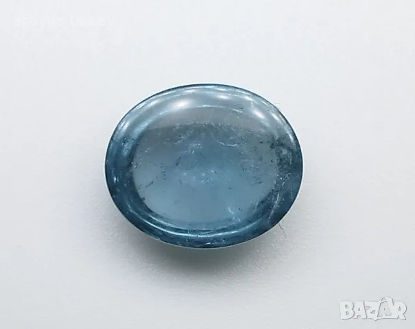 Син турмалин кабошон - 4.28кт.! Нов!, снимка 11 - Други - 49667193