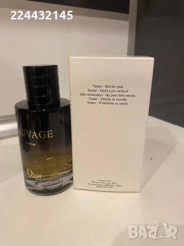 Dior Sauvage Parfum Limited Edition 100 ml Tester , снимка 3 - Мъжки парфюми - 46922061