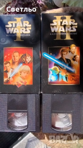 Star wars видео касети - нови, снимка 3 - Приключенски - 51949499