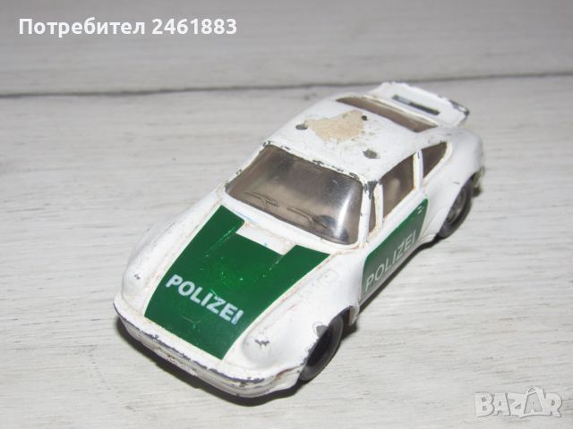 1/55 Siku Porsche 911 Turbo Polizei Полиция., снимка 1 - Колекции - 46071318