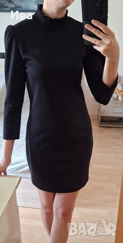 Оригинална черна рокля, снимка 3 - Рокли - 53696335