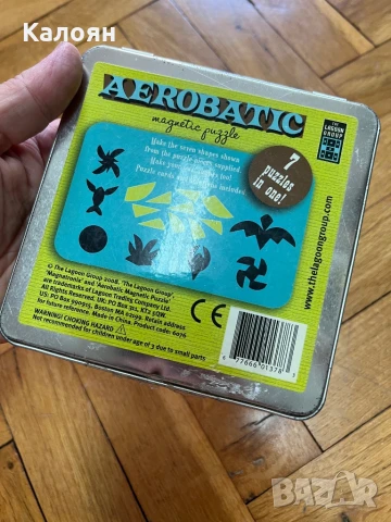 Игра магнитна с форми от магнитни парчета нова в кутия , снимка 2 - Образователни игри - 51224078