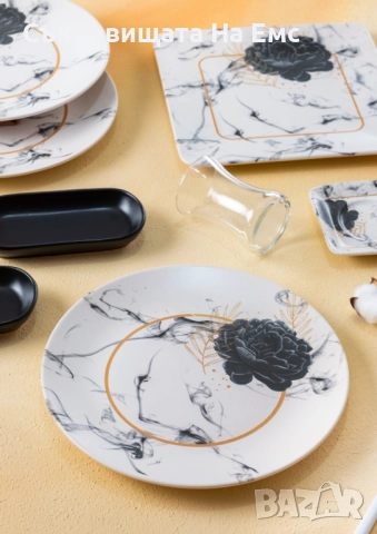 Сервиз за Хранене от 23части Acar 🖤, снимка 8 - Сервизи - 52370392