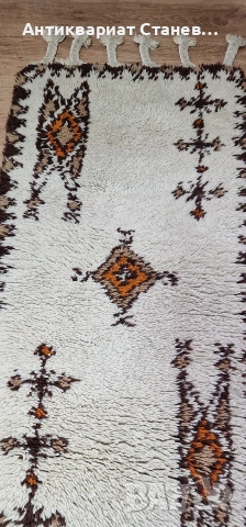 Ръчно тъкана вълнена постелка, снимка 6 - Олекотени завивки и одеяла - 54159686