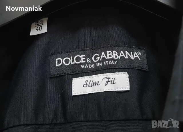 Dolce&Gabbana-Slim Fit-Много Запазена , снимка 13 - Ризи - 46955992