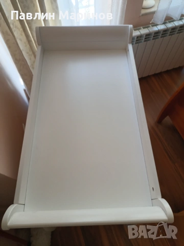 Топ Бебешки Детски Скрин Шкаф Tutti Bambini Lucas Масивно Дърво Повивалник Чекмеджета Дрехи, снимка 4 - Мебели за детската стая - 53795297