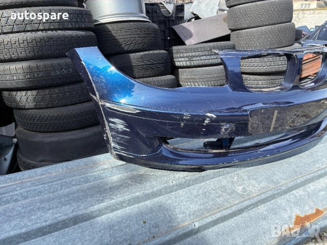 Предна броня Bmw 1 series. E81. E87. Фейслифт. 7166462. , снимка 3 - Части - 53603469