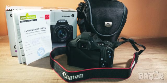 Canon 250D и обектив EFs 18-55mm 1:4-5.6 IS STM, снимка 3 - Фотоапарати - 46417273