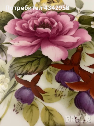 AK Kaiser. 1960 г. Немска колекционерска чиния , снимка 2 - Антикварни и старинни предмети - 50587073