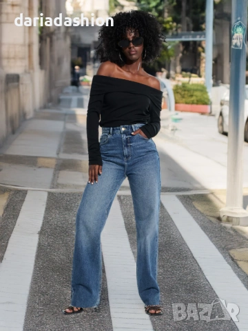 Дамски дънки Wide leg