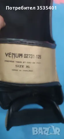 Venum протектори за крака - кикбокс, муай тай - shin guard XL, снимка 2 - Спортна екипировка - 49386686