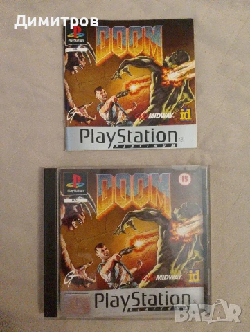 Doom ps1 Platinum, снимка 3 - Игри за PlayStation - 51276804