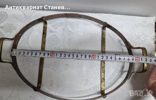 Медна поставка за топло сервиране , снимка 10 - Други - 52304696