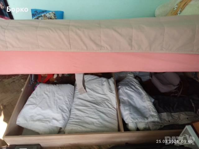 Легло 1,5 персон, снимка 3 - Спални и легла - 53974314