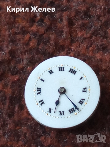 Механизъм с циферблат от стар ръчен часовник 51412, снимка 6 - Мъжки - 52252769