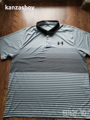 Under Armour - страхотна мъжка тениска КАТО НОВА ХЛ, снимка 5 - Тениски - 54057600