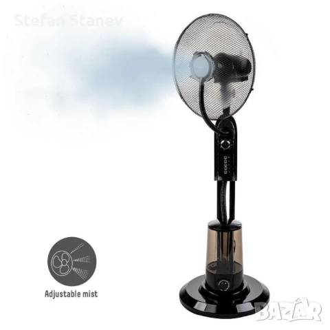 Вентилатор с водна мъгла 16", 75W, таймер, мехн. упр-е, снимка 8 - Вентилатори - 50553426