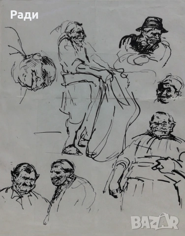 Илия Бешков - графика