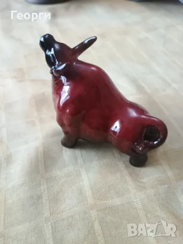 Красив керамичен бик-2, снимка 7 - Декорация за дома - 50094035