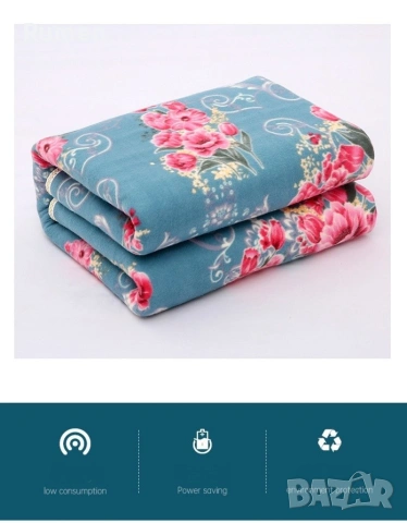Водоустойчиво електрическо одеяло , снимка 12 - Олекотени завивки и одеяла - 53434406